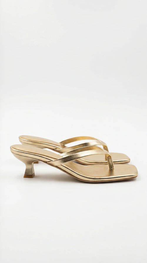 Bibiana™ | Sandalias con tacón bajo.